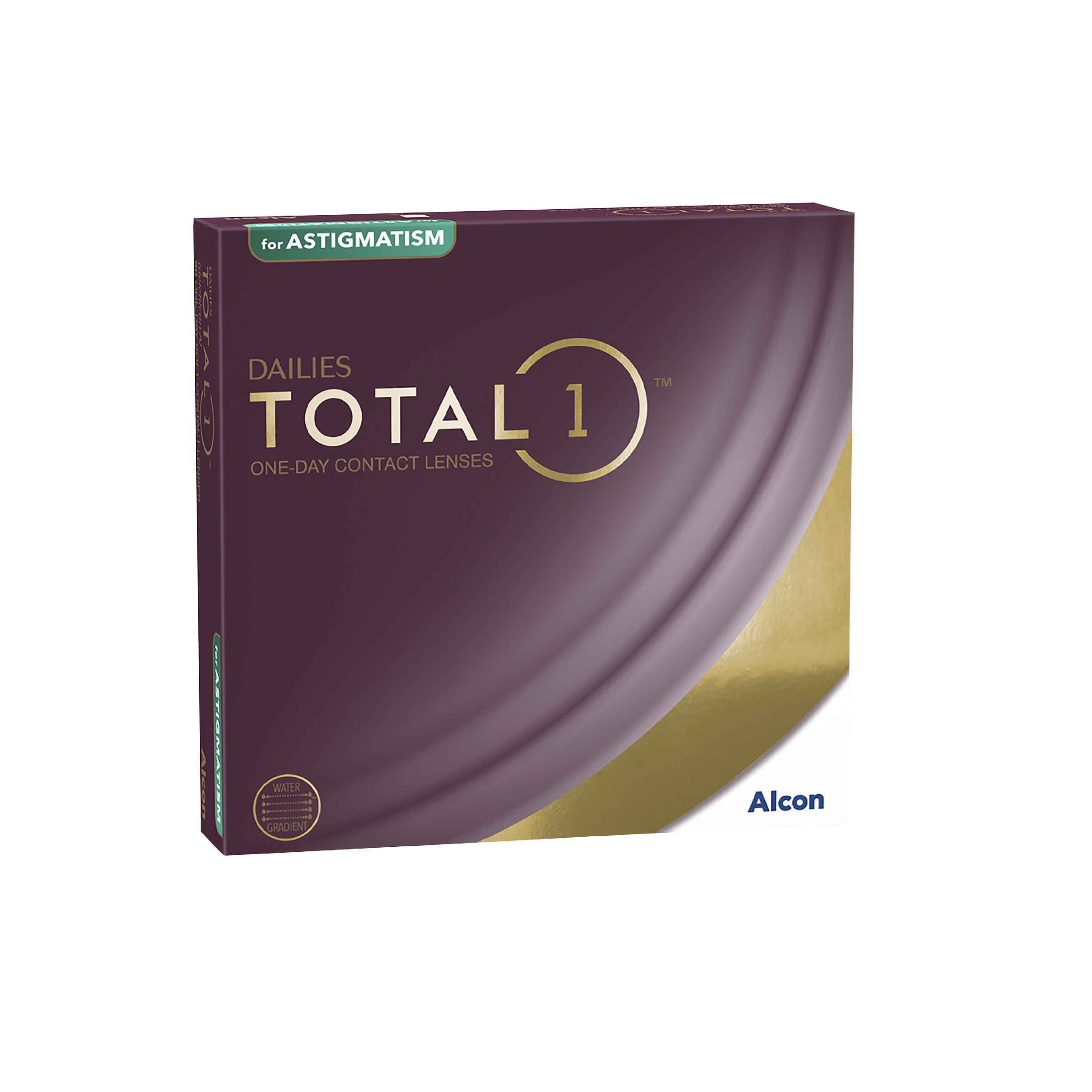DAILIES Total1 for Astigmatism - 90 pack: $166.00