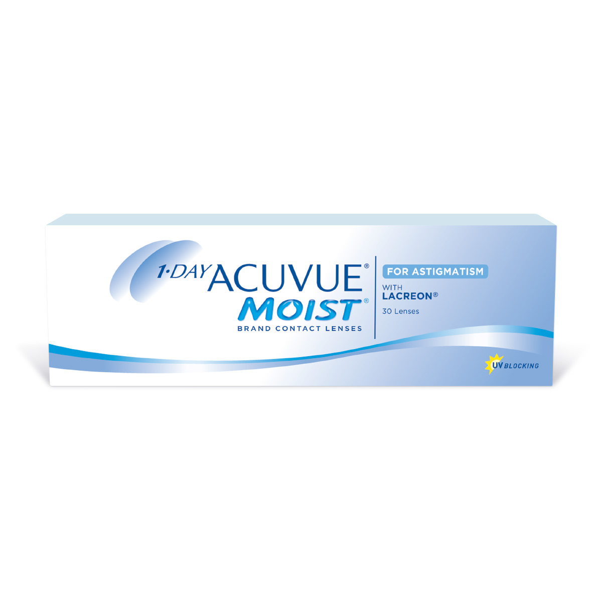 Acuvue 1-Day Moist Astigmatism - Daily - 30 Pack: $57.00