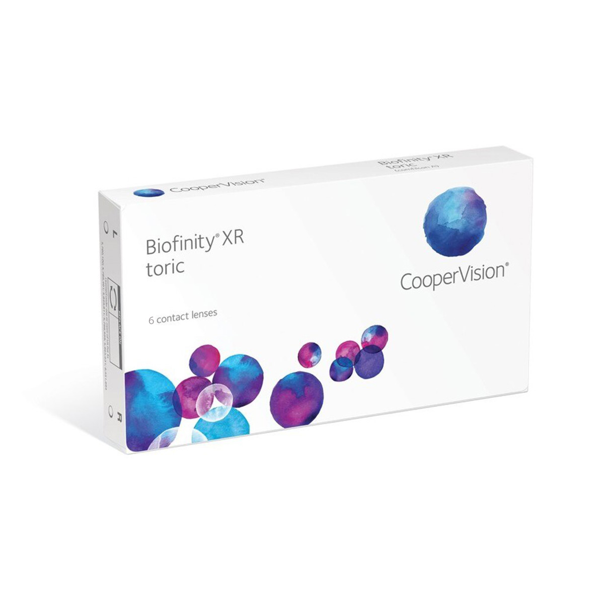 Biofinity XR Toric - 6 pack: $165.00