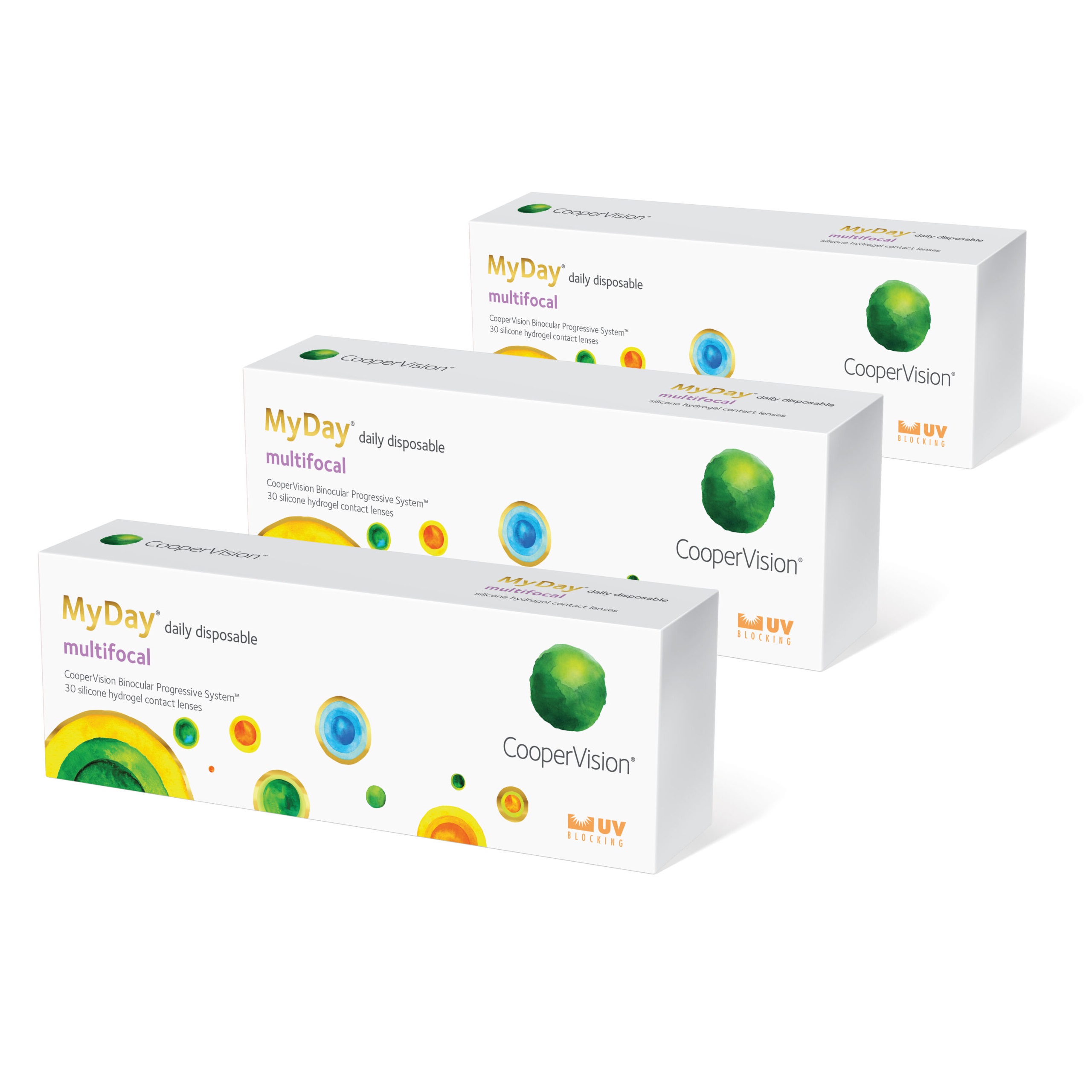 MyDay Multifocal - 90 pack: $177.30